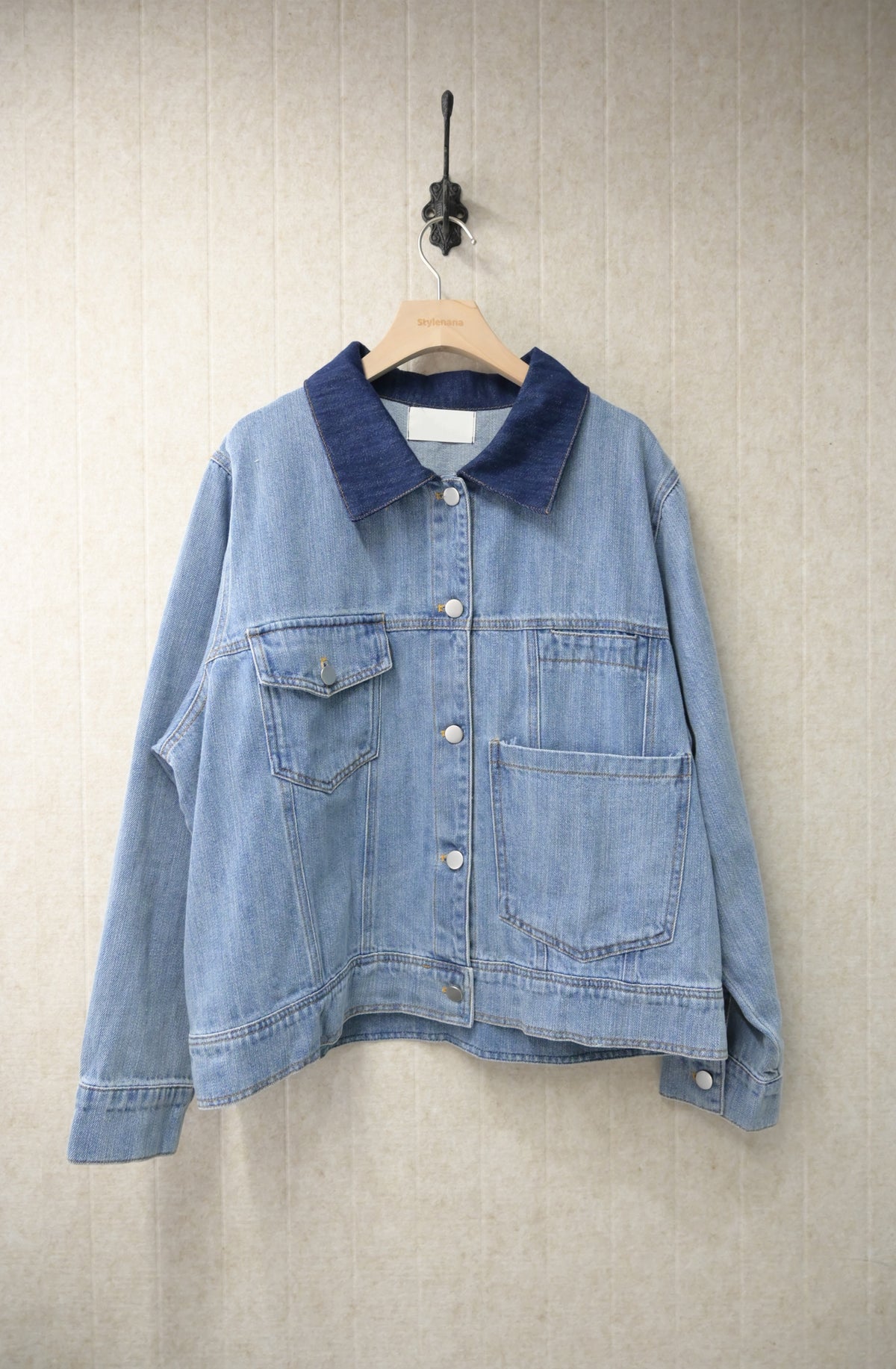 初秋・Oversized 男友風牛仔褸 1S70931
