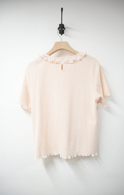 Ruffle BB領粒粒上衣 4色入 S10729