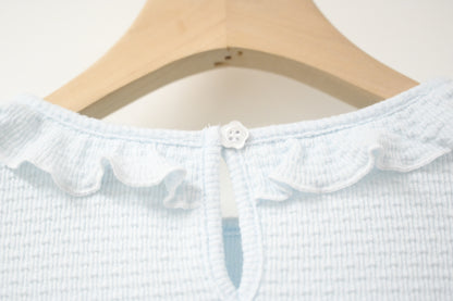 Ruffle BB領粒粒上衣 4色入 S10729