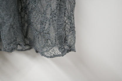 優雅Ruffle領Lace 背心 3色入 S10801
