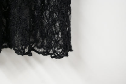 優雅Ruffle領Lace 背心 3色入 S10801