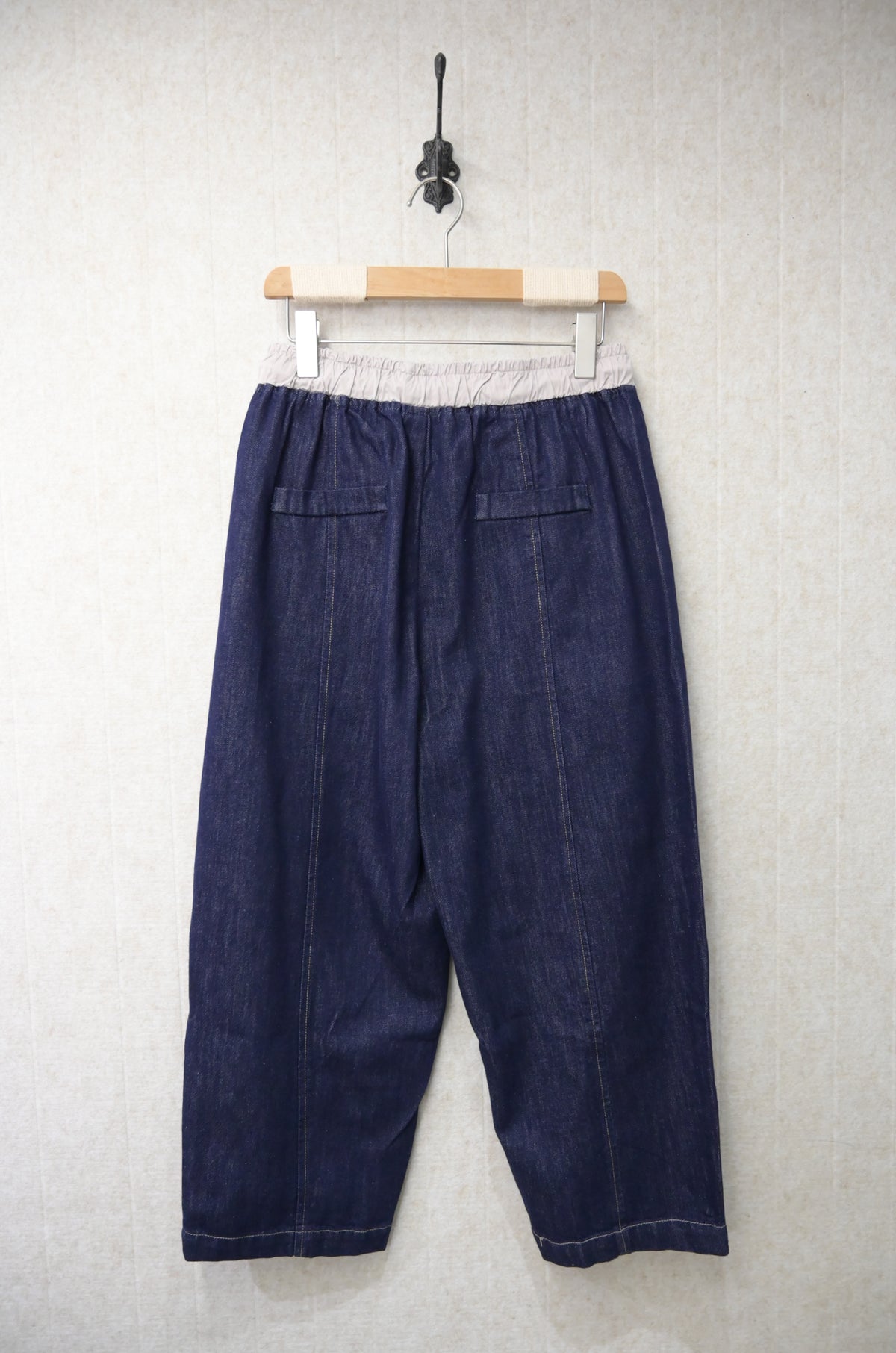 初秋・ 拼邊修腳牛仔褲 2W31009