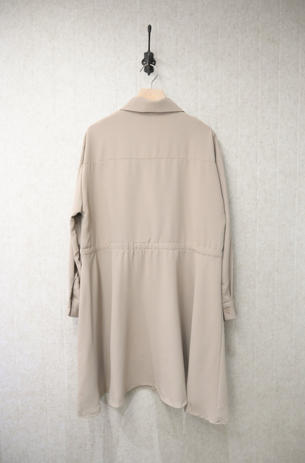 初秋・ 雪紡披肩連身裙 2色入2W61010