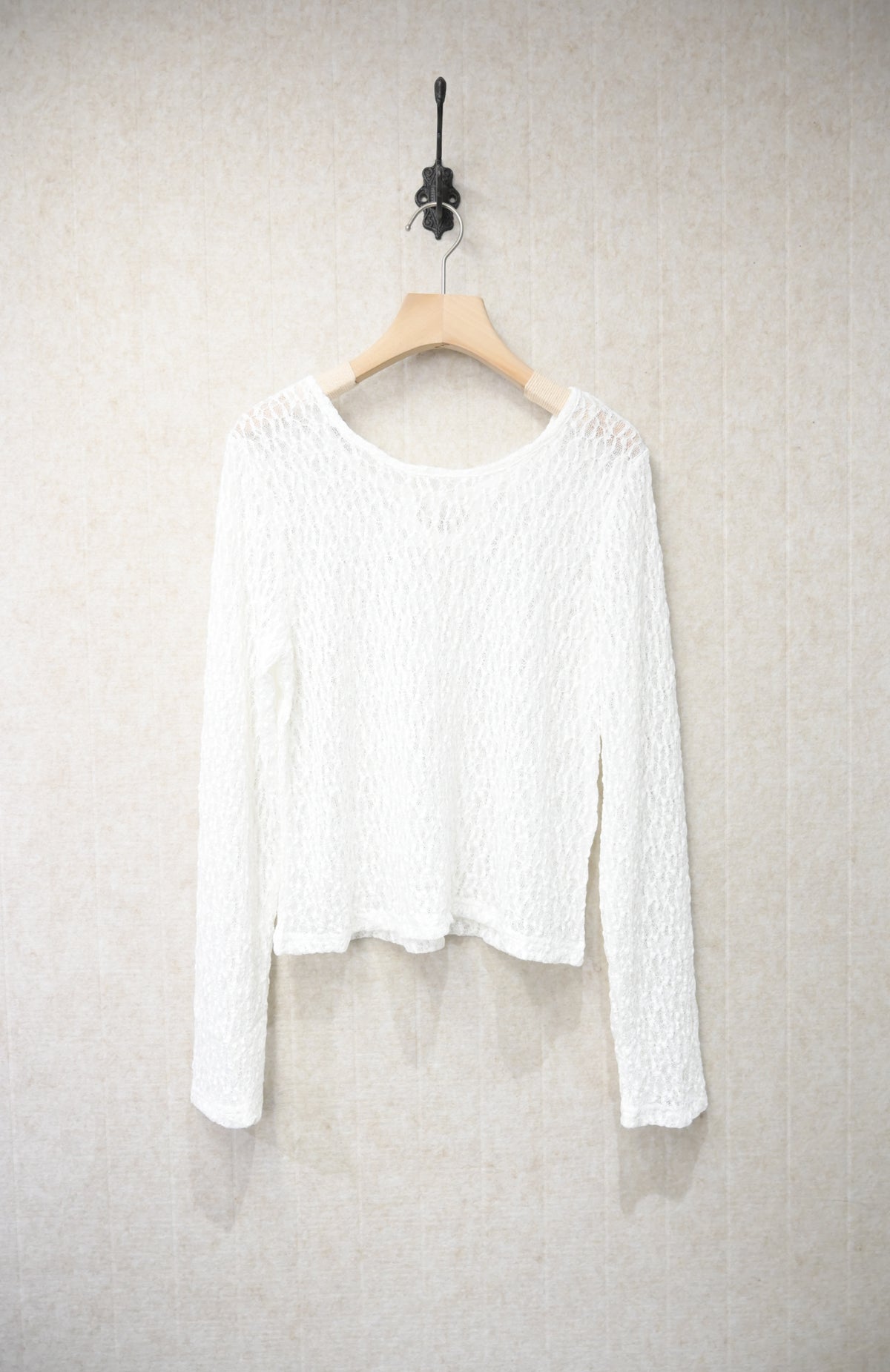 初秋・2-Ways綁帶蕾絲上衣 2色入 2W11021
