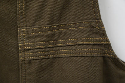 初秋～扯布料工人褲 2色入 S60906