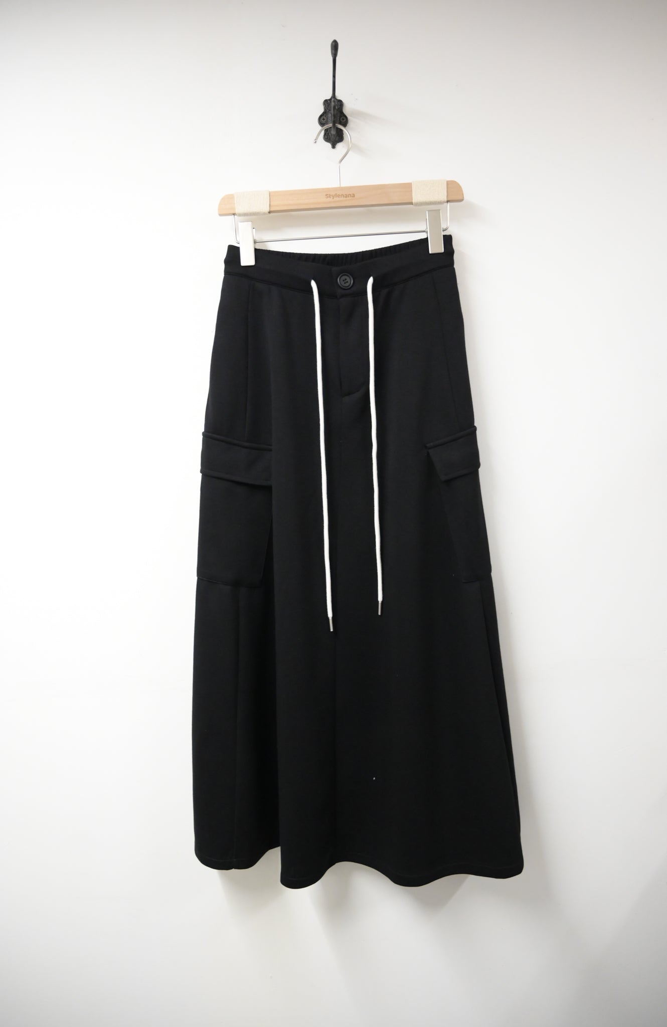 初秋・太空棉超親膚半身裙 2色入 1W61002