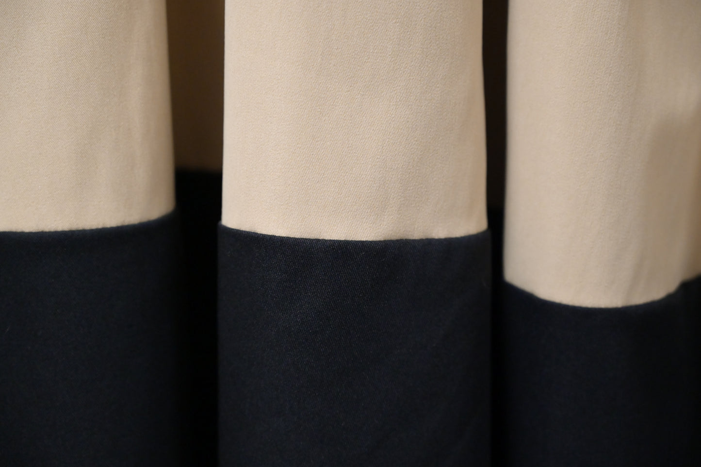 拼色柔軟針織連身裙 2色入 1W61119