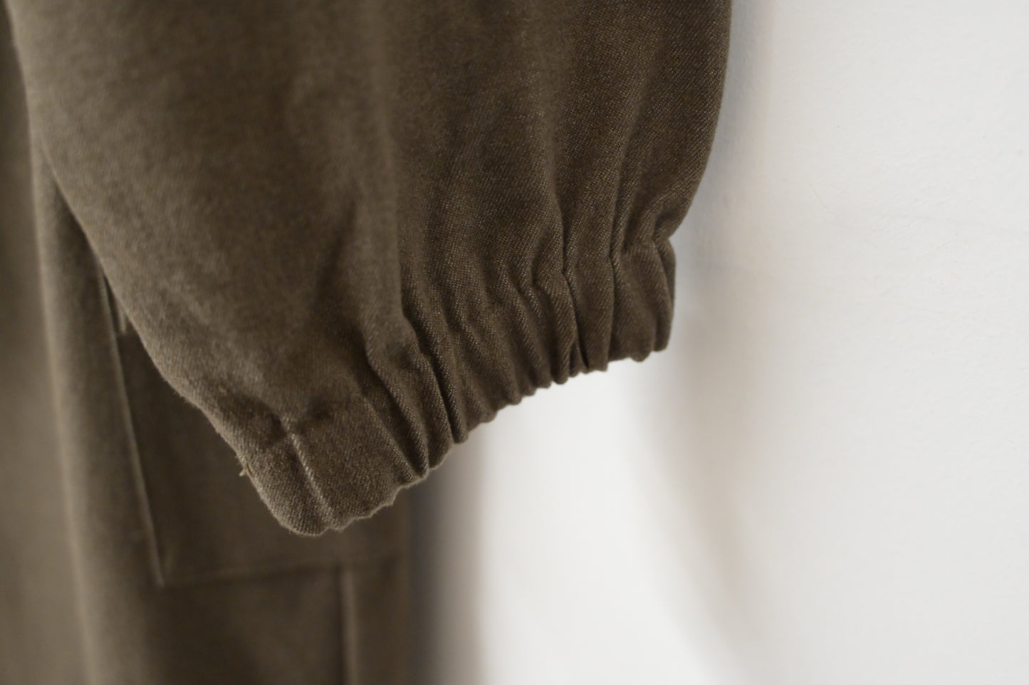 秋冬・高質量滑料外套配半身裙SET 2色入 1W61020