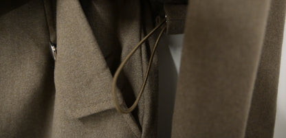 秋冬・高質量滑料外套配半身裙SET 2色入 1W61020