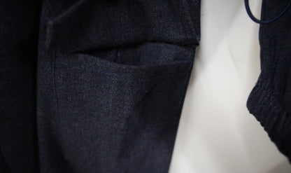 秋冬・高質量滑料外套配半身裙SET 2色入 1W61020