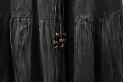 秋冬・超滑親膚絲絨裙連Belt 2色入 1W61024