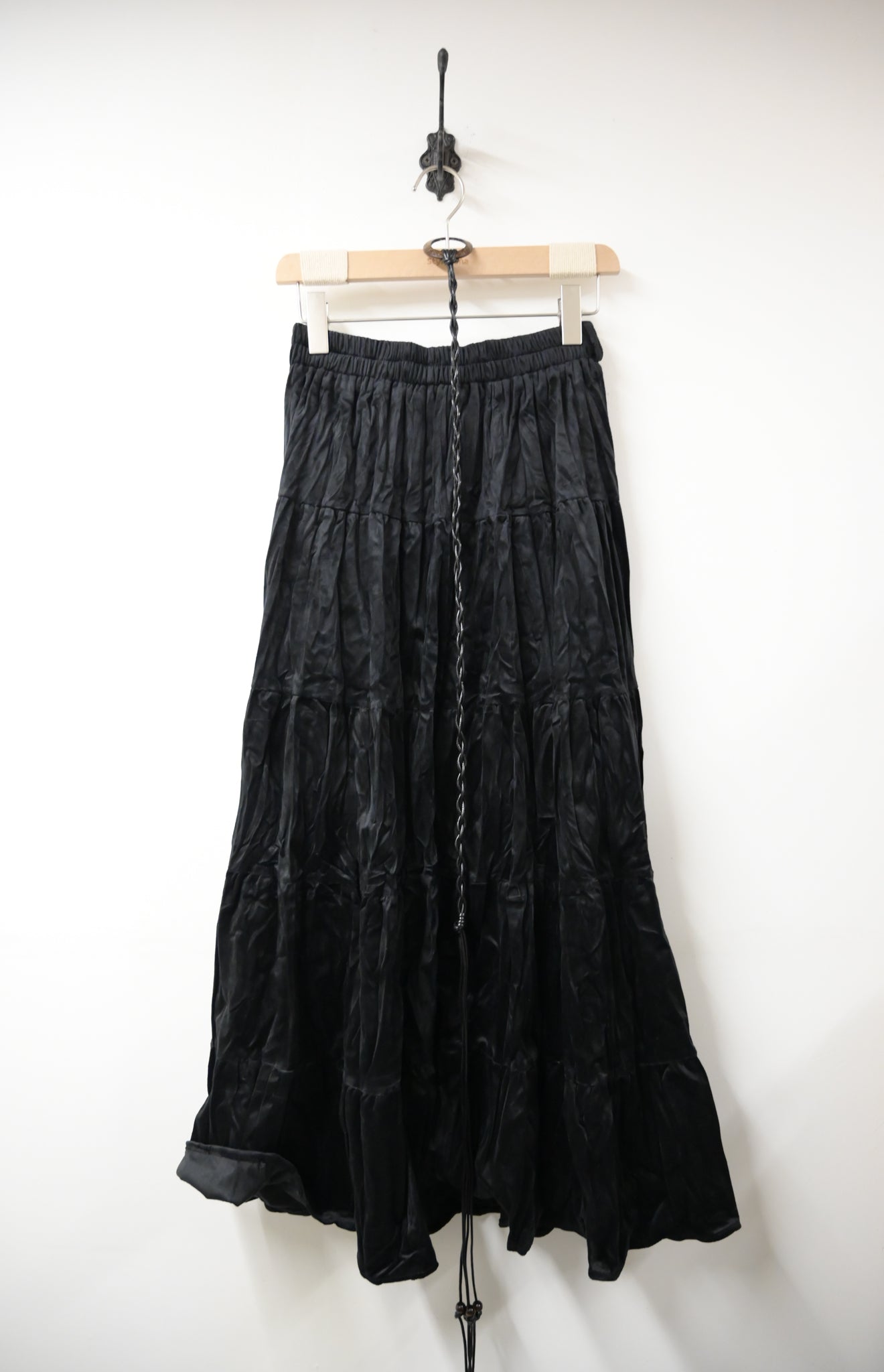 秋冬・超滑親膚絲絨裙連Belt 2色入 1W61024