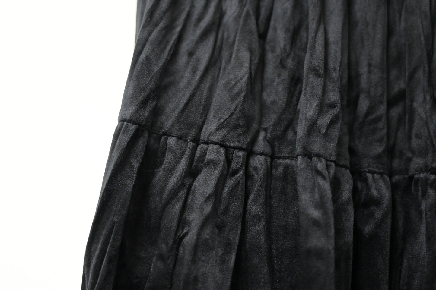 秋冬・超滑親膚絲絨裙連Belt 2色入 1W61024