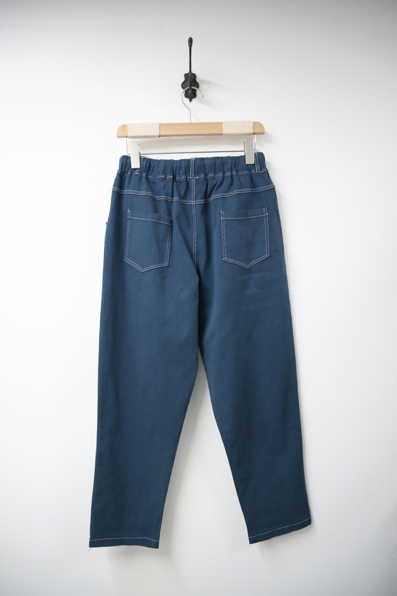 秋冬．厚版明線抽繩長褲 3色入 1W81107