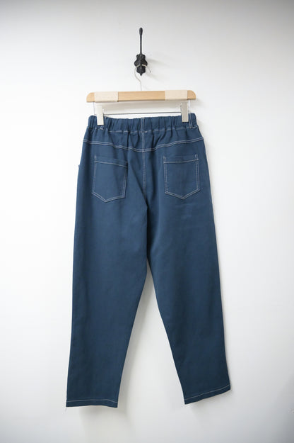 秋冬．厚版明線抽繩長褲 3色入 1W81107