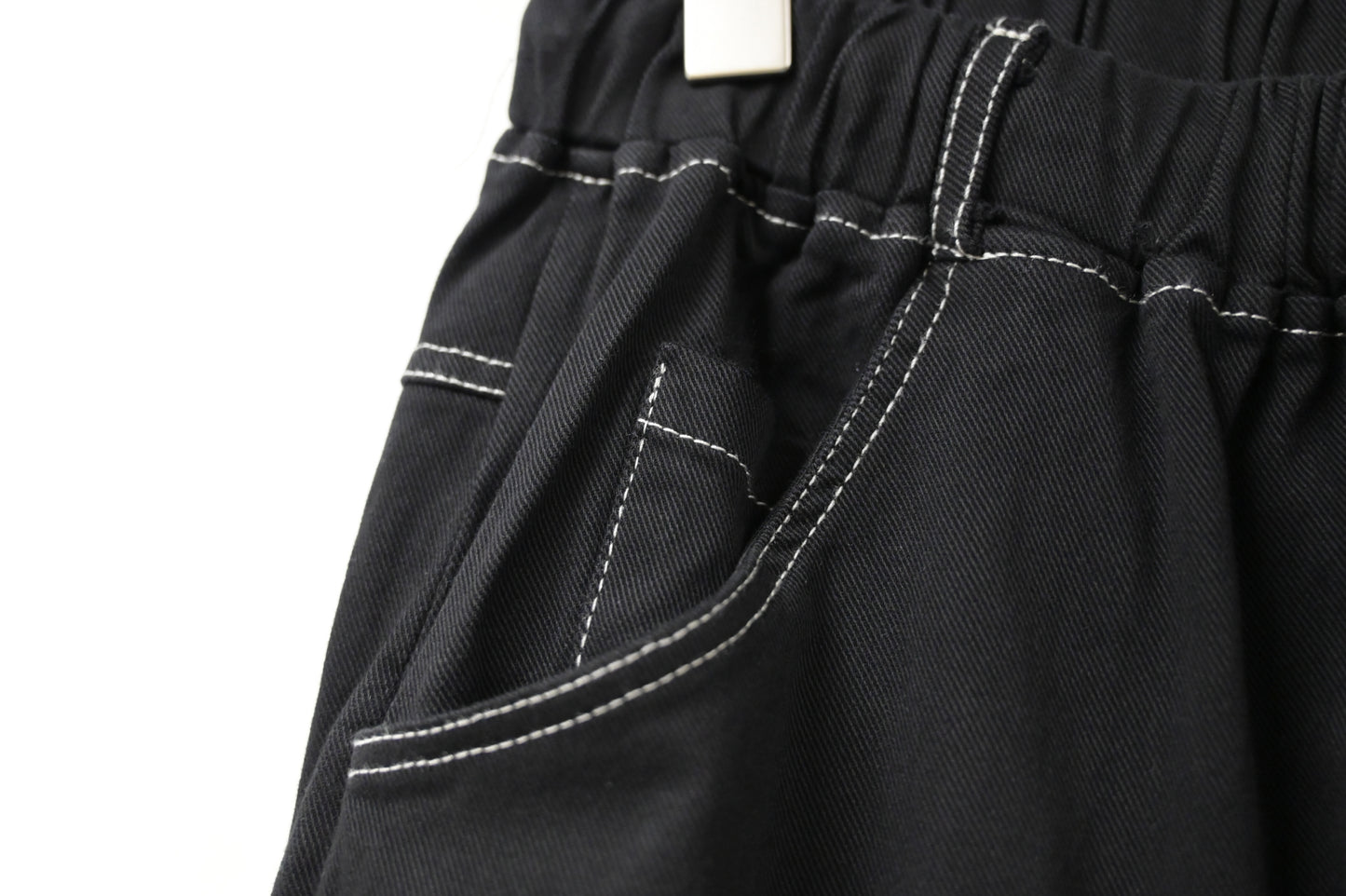 秋冬．厚版明線抽繩長褲 3色入 1W81107