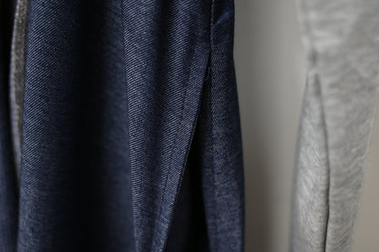 初秋・束腰拼布修腰連身裙 2色入 1W21025