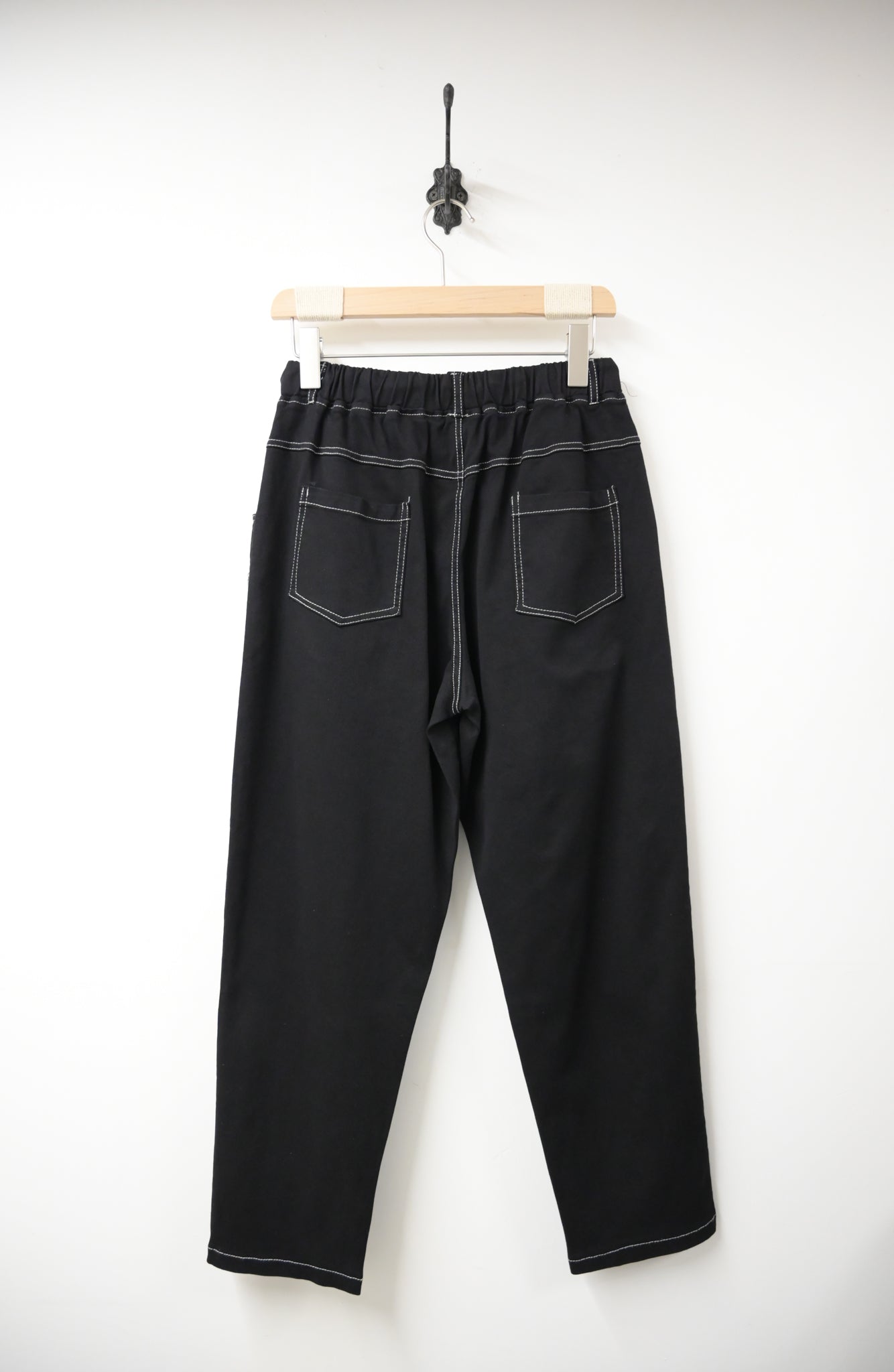 秋冬．厚版明線抽繩長褲 3色入 1W81107