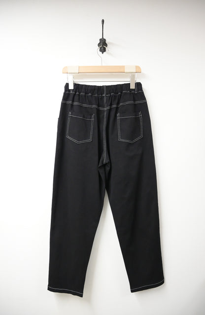 秋冬．厚版明線抽繩長褲 3色入 1W81107