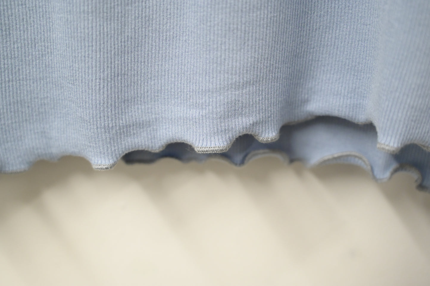 秋冬・三層Ruffles棉花感超彈上衣 5色入 1W11029