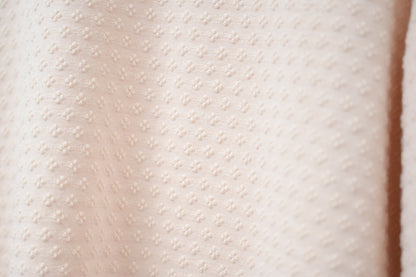 秋冬・暗紋花仔半領上衣 3色入 1W11030