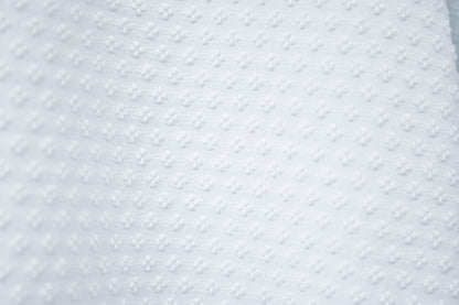 秋冬・暗紋花仔半領上衣 3色入 1W11030