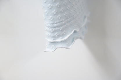 秋冬・暗紋花仔半領上衣 3色入 1W11030