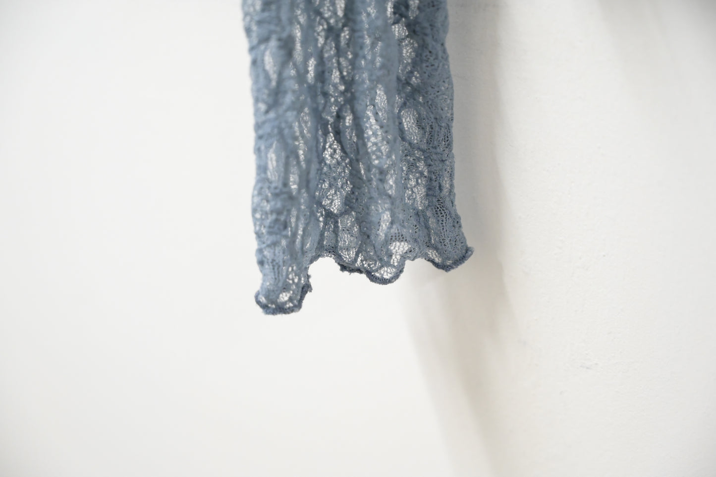 初秋・半領透視Lace上衣 4色入 1W11031