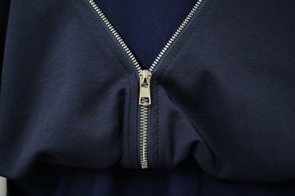 秋冬・太空棉露肩衛衣配半身裙SET 2 色入 1W61032