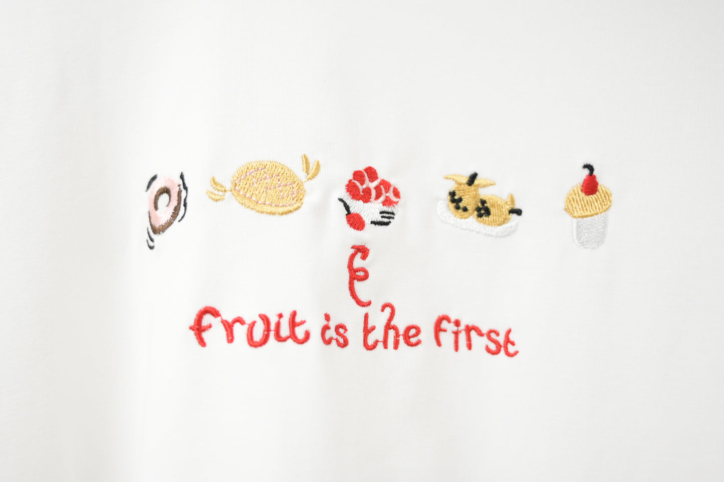 初秋・刺繡冬甩🍩甜品純棉薄長袖 4色入 1W51034