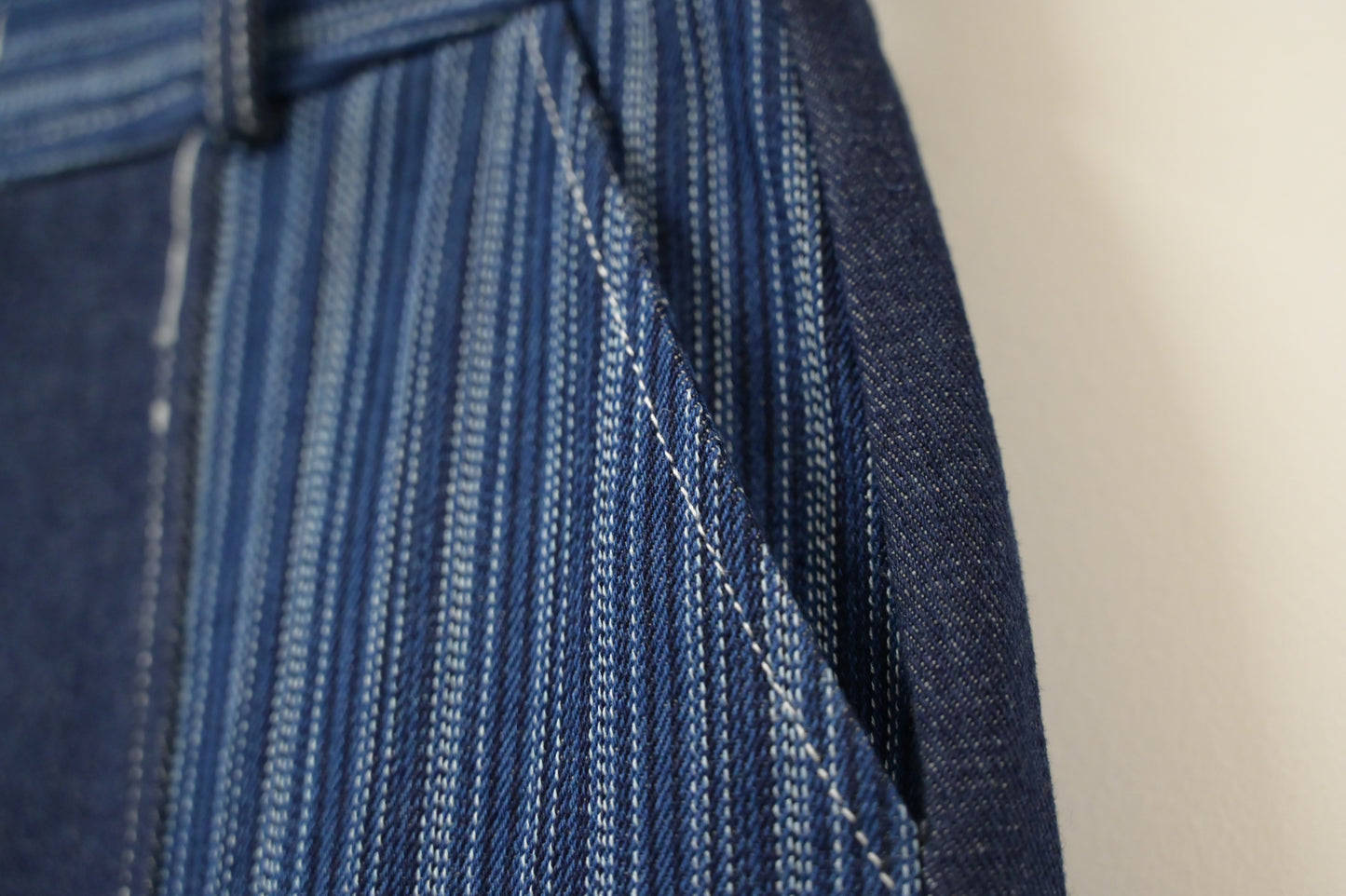 初秋・拼布A字牛仔裙 2色入 1W21038