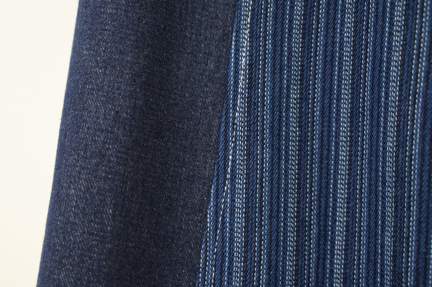 初秋・拼布A字牛仔裙 2色入 1W21038