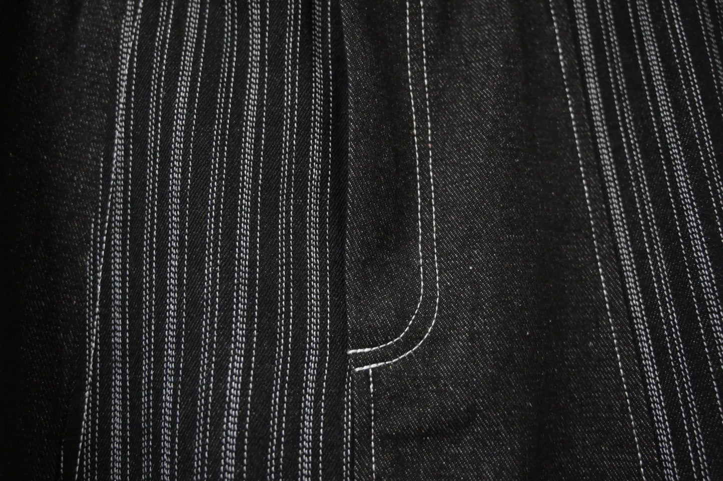 初秋・拼布A字牛仔裙 2色入 1W21038