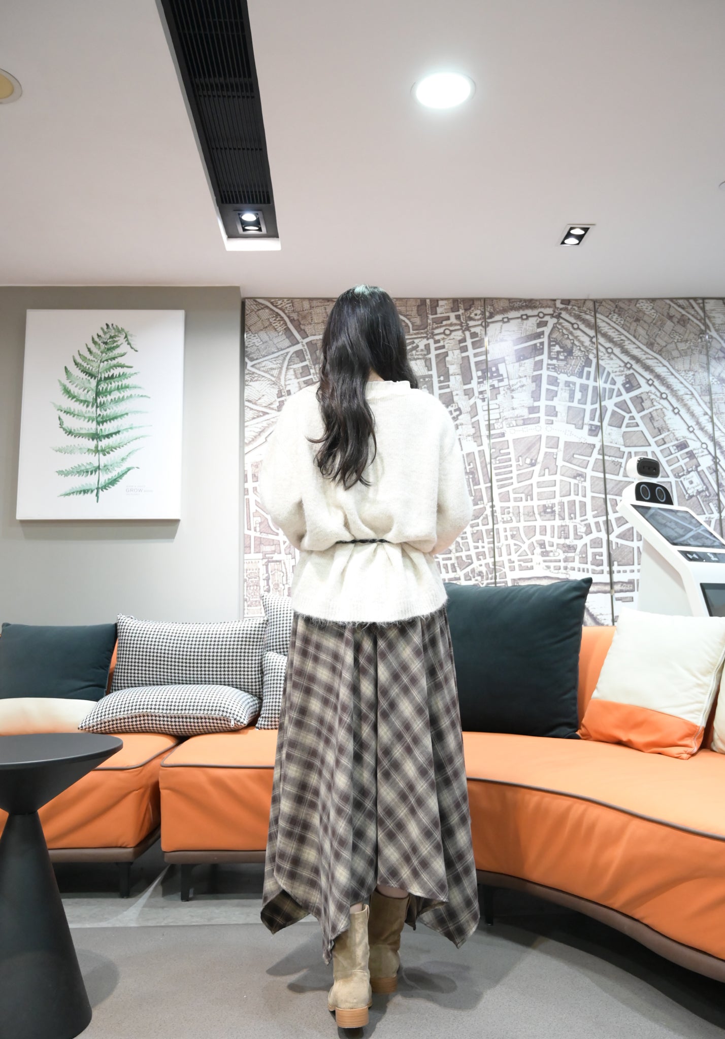 秋冬・Ruffles綁領軟熟溫暖冷衫 2色入 1W21102