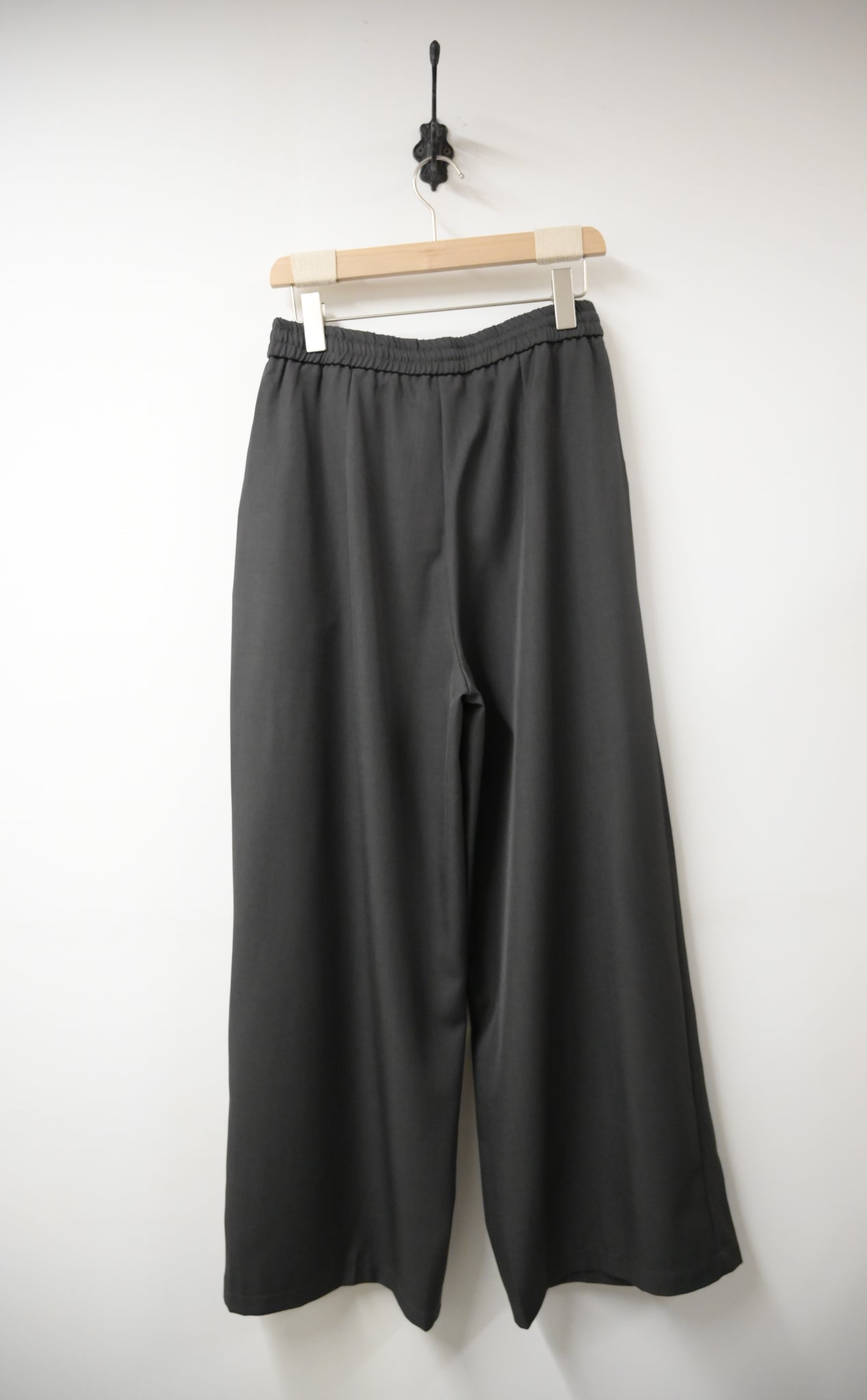 初秋・滑滑綁帶半橡筋落地西褲 2色入 1W61105