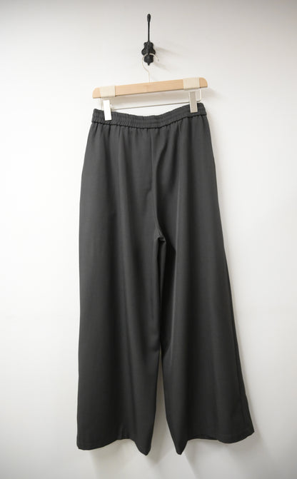 初秋・滑滑綁帶半橡筋落地西褲 2色入 1W61105