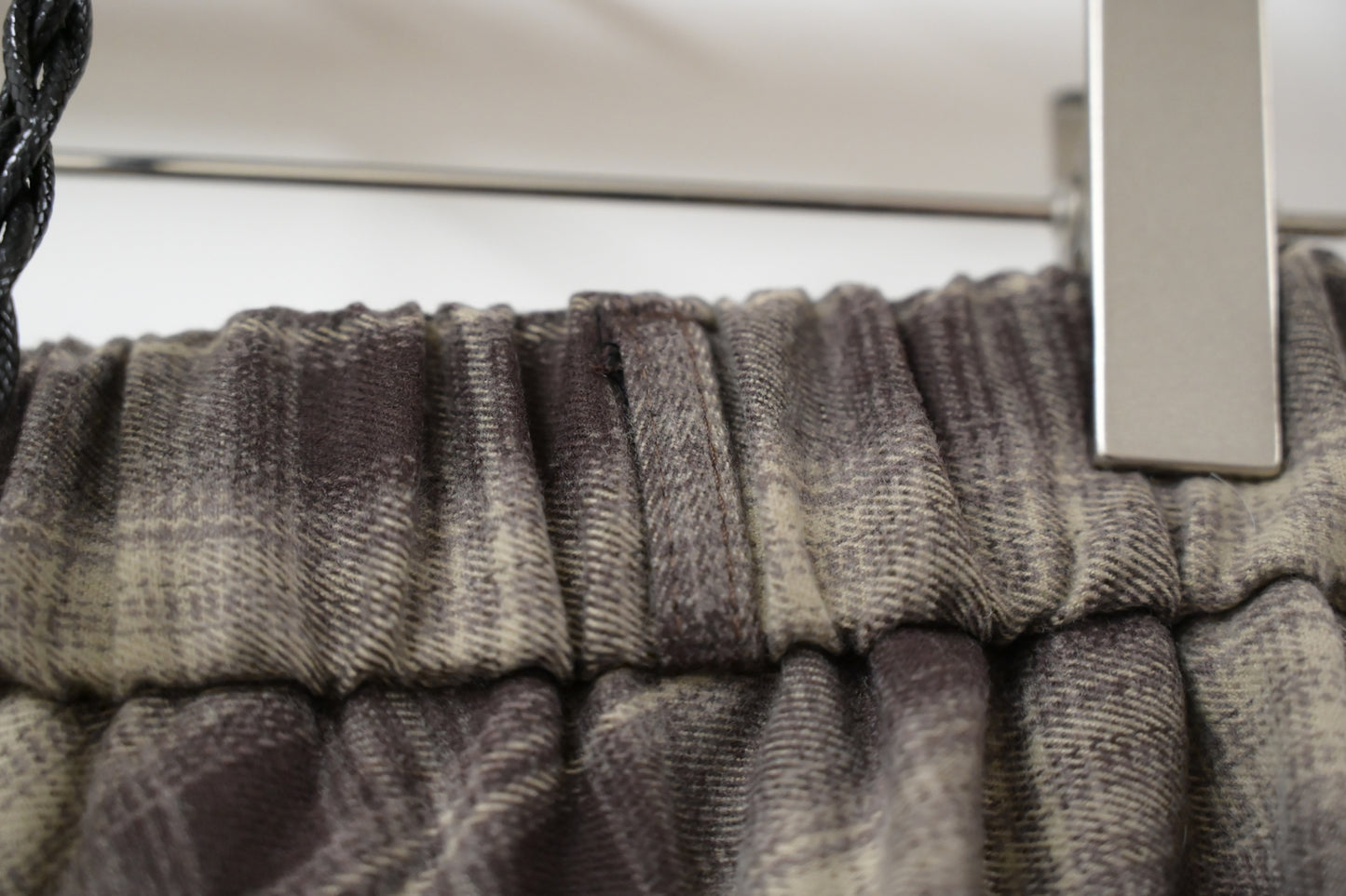 秋冬・不規則格仔裙連Belt 2色入 1W61104