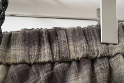 秋冬・不規則格仔裙連Belt 2色入 1W61104