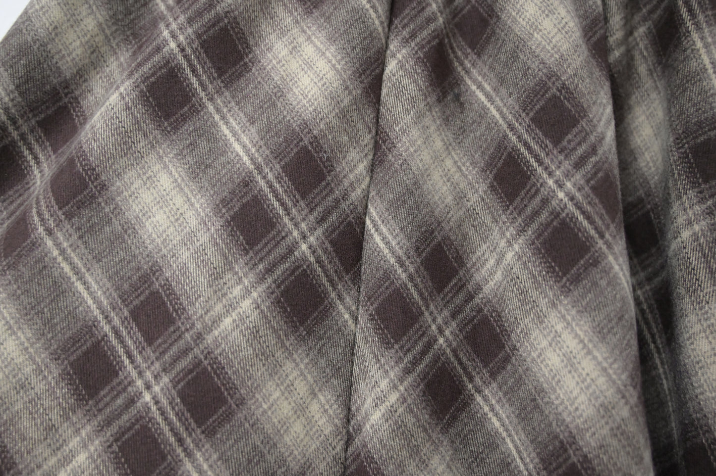 秋冬・不規則格仔裙連Belt 2色入 1W61104