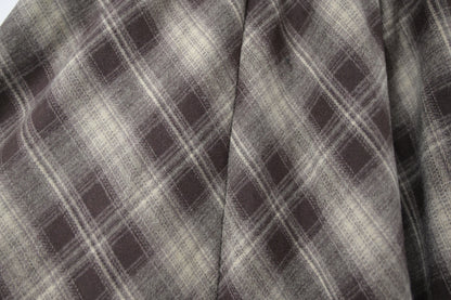 秋冬・不規則格仔裙連Belt 2色入 1W61104