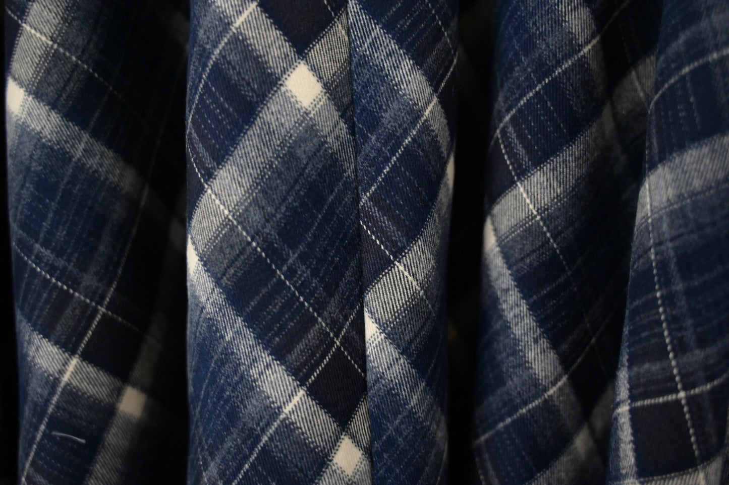 秋冬・不規則格仔裙連Belt 2色入 1W61104