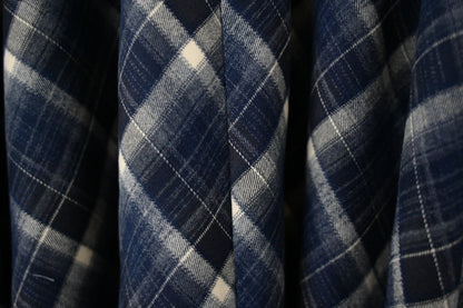 秋冬・不規則格仔裙連Belt 2色入 1W61104