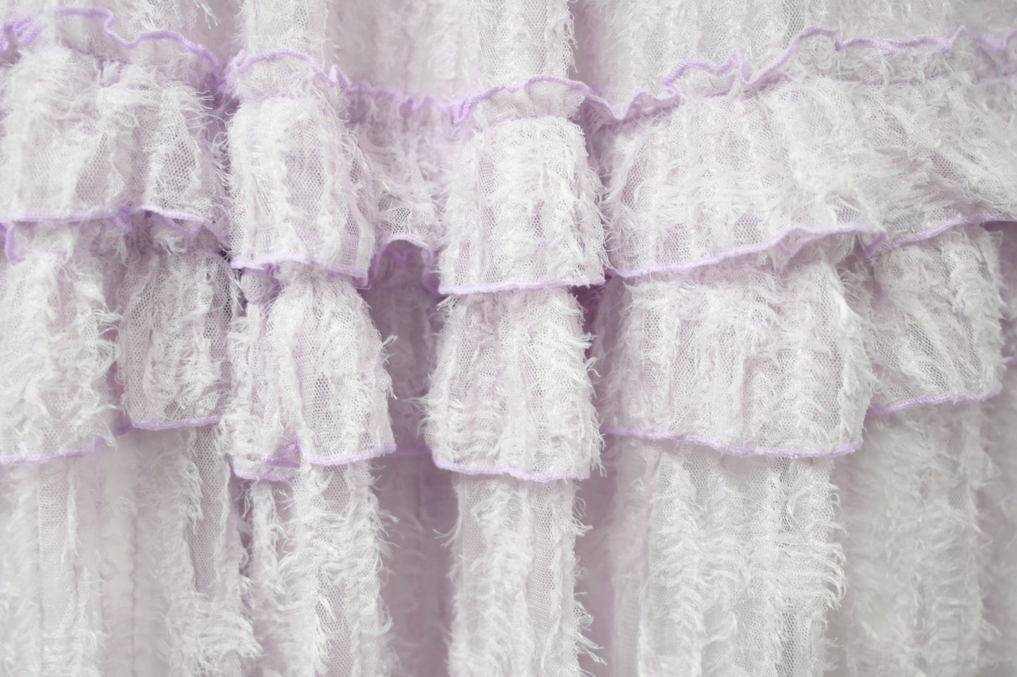 秋冬・層層蛋糕羽毛半身裙 3色入 1W11103