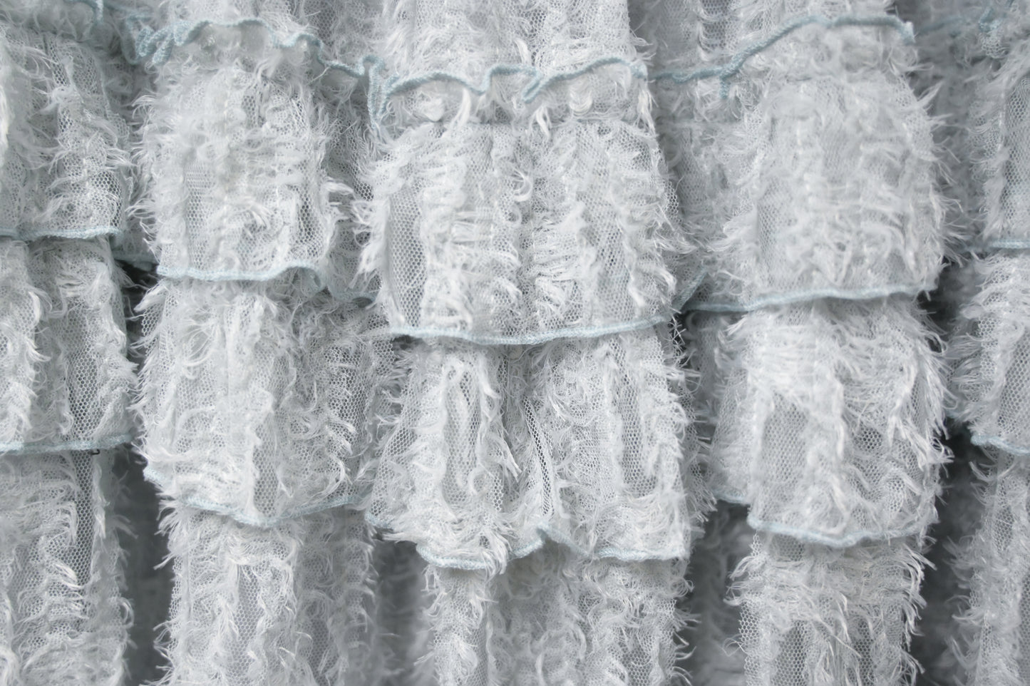 秋冬・層層蛋糕羽毛半身裙 3色入 1W11103