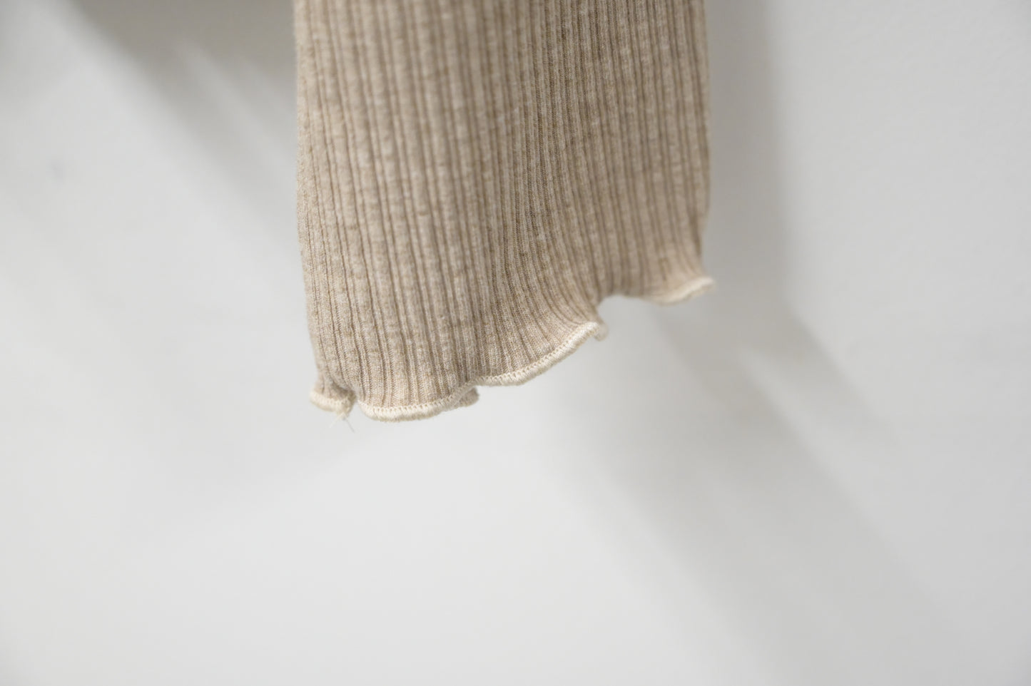 秋冬・兩層Ruffles彈性親膚上衣 3色入 1W51122