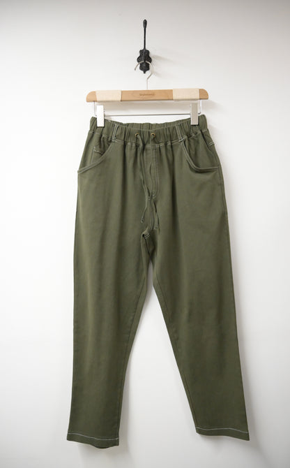 秋冬．厚版明線抽繩長褲 3色入 1W81107