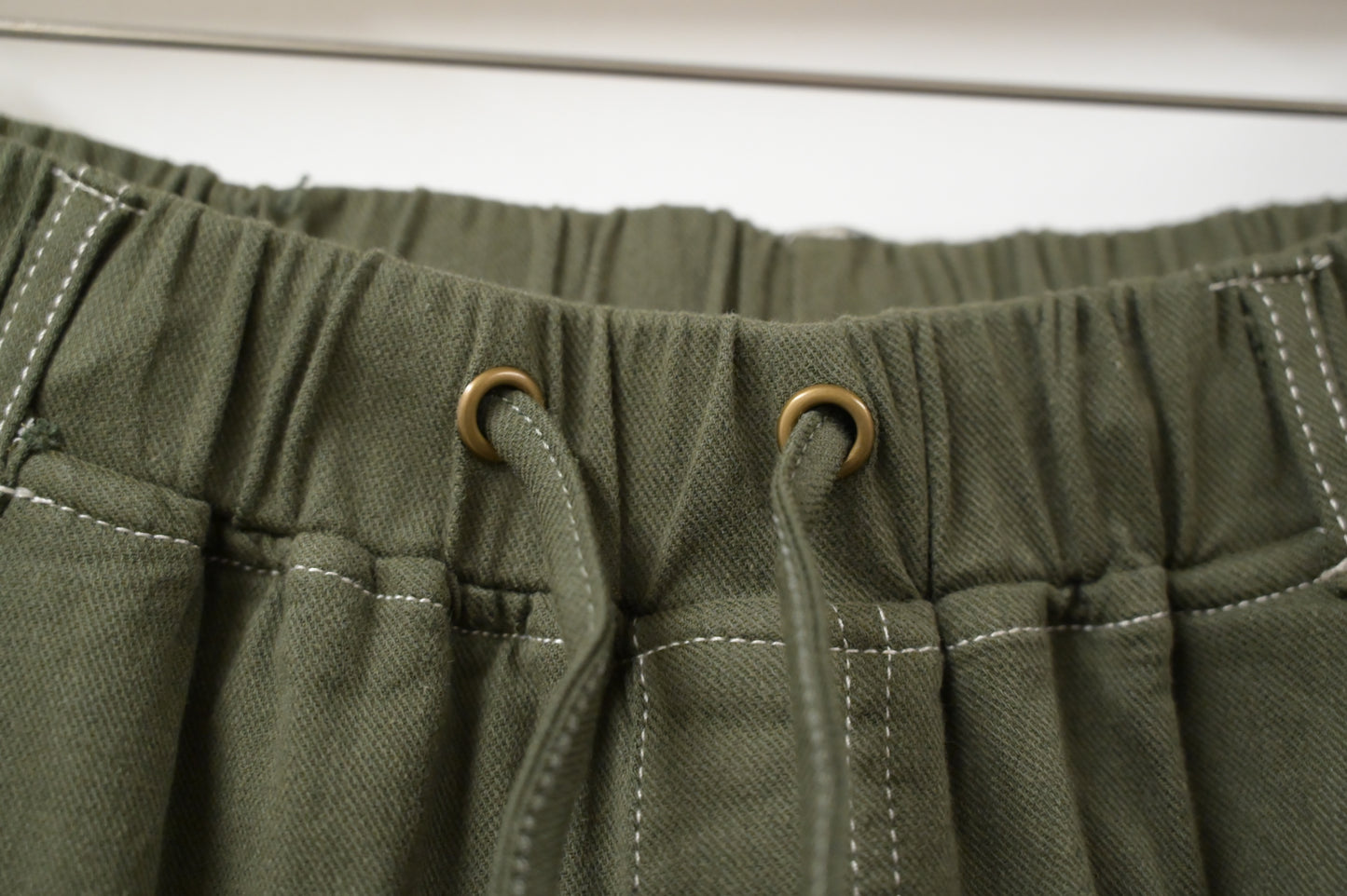 秋冬．厚版明線抽繩長褲 3色入 1W81107