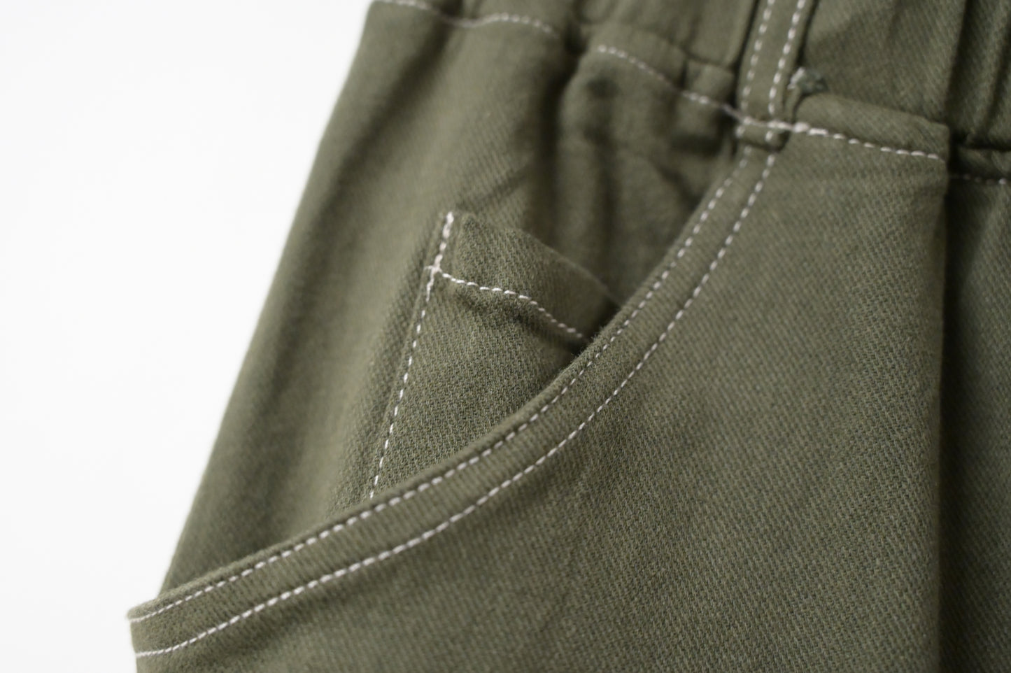 秋冬．厚版明線抽繩長褲 3色入 1W81107