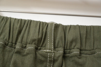 秋冬．厚版明線抽繩長褲 3色入 1W81107