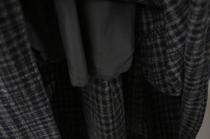 秋冬・厚格仔長裙配幼針織彈性上衣SET 2色入 1W61126